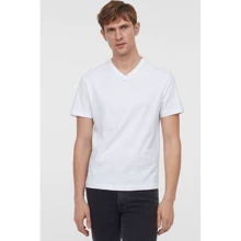 Футболка H&M 5258226 S белая: Вид Футболки