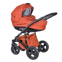 Универсальная коляска 2 в 1 Coletto Milano 9023-CM-10, 10, терракотовый: Тип коляски Универсальная коляска (2-в-1)