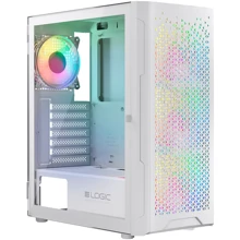 Корпус Logic concept ARAMIS MESH+GLASS ARGB fans 4x120mm WHITE (AT-ARAMIS-20-0000000-0002): Форм-фактор материнської плати ATX / Micro-ATX / Mini-ITX