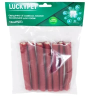 Ласощі Lucky Pet Серце зі смаком лосося та кролика 12 см 7 шт (552303): Виробник Lucky Pet