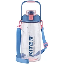 Пляшечка Kite для води 1500 мл рожева (K24-1202-2): Тип Бутылка