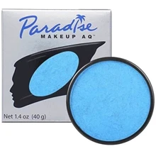 Mehron Paradise Dark Blue - Azur Аквагрим сияющий Лазурный 40 g: undefined undefined