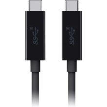 Кабель Belkin Cable USB-C to USB-C 10Gbps 1m Black (F2CU052bt1MBKP1): Тип USB-C - USB-C