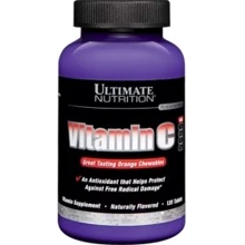 Ultimate Nutrition Vitamin C 500mg 120 таб. Chewable Orange: Пол Унисекс