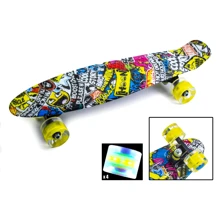 Penny Board Inscription Светящиеся колеса: Тип пенни борд