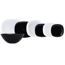 Столовый сервиз Сервиз Luminarc Sweet Line Black/White E8016 (19 пр.): Количество персон 6