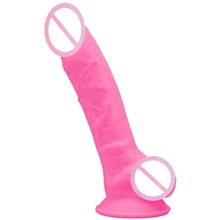 Фаллоимитатор SilexD Johnny Pink Glow in the dark: Назначение Вагинальные