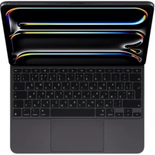 Аксессуар для iPad Apple Magic Keyboard for iPad Pro 13‑inch (M4) - Ukrainian - Black (MWR53UA/A): Цвет черный