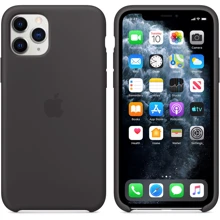Чехол для iPhone Apple Silicone Case Black (MWYN2) for iPhone 11 Pro: Цвет черный