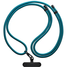 Ремешок для смартфона ArmorStandart Rope Black Denim with Dark holder (ARM76096): Цвет синий