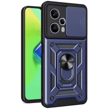 Чехол для телефонов Mobile Case Camshield Serge Ring Blue for Xiaomi Poco F5 / Note 12 Turbo: Совместимость Xiaomi Poco F5 / Note 12 Turbo