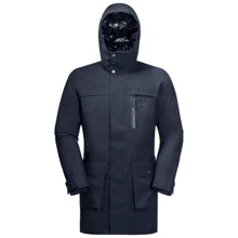 Пуховик Jack Wolfskin Cold Bay Parka M 1113671-1010 52 темно-синій зимовий з капюшоном: Вид Пуховики