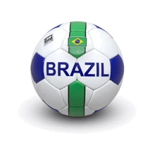 Мяч для игры Мяч футбольный Brazil (1 шт): Вид Футбольные