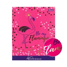 Щоденник шкільний інтегральний 1вересня Flamingo, soft touch, фольга: Виробник 1 Вересня