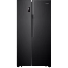 Холодильник Side-by-Side Gorenje NRS918EMB: Расположение морозильной камеры Слева