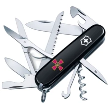 Мультитул Victorinox Huntsman Army 91мм/15 функций/черный /Эмблема ВСУ (1.3713.3_W0010u): Тип мини-мультитул