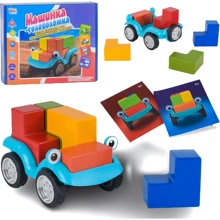 Розвиваюча гра 4FUN Game Club Wood Машинка - головоломка UKB-B 0043: Тип детская головоломка