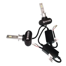 Лампы светодиодные Baxster S1 gen3 H1 5000KCAN+EMS (2 шт): Головной свет Противотуманная, Ближний свет