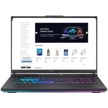 Ноутбук ASUS ROG Strix G18 G814JV-N5167 (90NR0CM1-M00BB0) UA: Экран 18" IPS (1920x1200)
