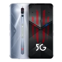 Смартфон ZTE Nubia Red Magic 5S 8/128GB Silver: Дисплей 6.65" AMOLED (1080x2340) / 388 ppi / Corning Gorilla Glass