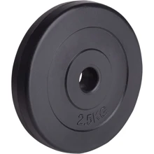 Блин для штанги и гантели Fit-On композитный 2.5 кг: Тип Литые (цельные)