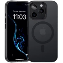Чехол для iPhone Benks MagClap Lucid Armor Protective Black for iPhone 16 Pro: Цвет черный