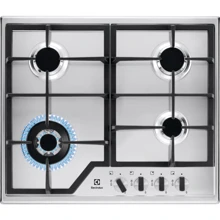 Варочная поверхность газовая Electrolux GPE363MX: Расположение панели спереди