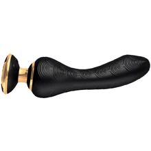 Вибратор для точки G Shunga Sanya Black, гибкий ствол: Для кого Для женщин
