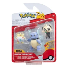 Набір ігрових фігурок Pokemon W17 - Тогепі, Панчам, Вартортл (PKW3051): Тип Набор игровых фигурок