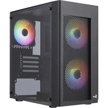 Корпус Aerocool Hexform Black (ACCX-PV38002.11): Форм-фактор материнской платы Micro-ATX / Mini-ITX