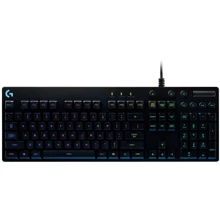 Клавіатура Logitech Mechanical Gaming Keyboard G810 Orion Spectrum (920-008073): Підключення дротове