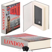 Книга-сейф (кешбокс) Springos 22x15.5x4.5 см для зберігання грошей та цінностей HA5049: undefined undefined