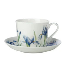 Чашка зі блюдцем Maxwell & Williams Irises FLORIADE 480 мл (JY0037): Тип Чашка с блюдцем
