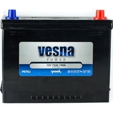 Vesna 6СТ-75 АзЕ Japan Euro (415 875): Ёмкость, Ач 75