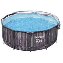 Бассейн Bestway каркасный 366-122см (5619K) (фильтр-насос, лестница, тент, навес): undefined undefined