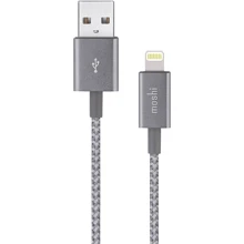Кабель Moshi USB Cable to Lightning Integra 1.2m Titanium Grey (99MO023044): Тип USB Cable - Lightning