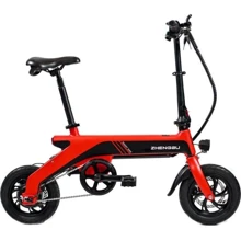 Электровелосипед Zhengbu С2 Red: Допустимая нагрузка, кг 125