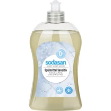 Органическое жидкое средство-концентрат Sodasan Sensitive для мытья посуды 0.5 л: Тип средства Гель