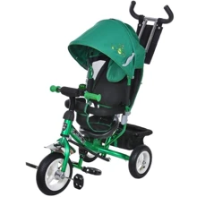 Велосипед трехколесный на надувных колесах Mars Mini Trike Зелено-черный (950D): Тип 3х колесный велосипед