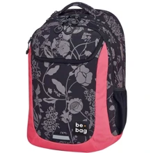 Рюкзак Herlitz Be.Bag be.active Mystic Flowers черно-розовый "цветы" (24800204): Возрастная группа от 13 до 18 лет