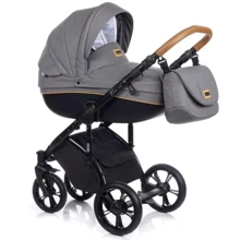 Универсальная коляска 2в1 Roan Bass Soft Black Cognac: Тип коляски универсальная коляска (2-в-1)