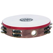 Тамбурин GON BOPS Headed Wood Tambourine Double Row Jingles: undefined undefined