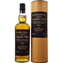 Виски MacPhails Collection Glen Scotia, tube, 1992 (0,7 л) (BW3474): Объем, л 0.7
