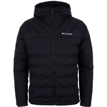Пуховик Columbia Grand Trek™ Down Jacket 1864526-010 50 чорний зимовий з капюшоном: Вид Пуховики