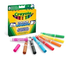 Фломастери CRAYOLA Colour Wipeoffs для сухого стирання (washable) 8 шт (03-8223): Тип Смываемые
