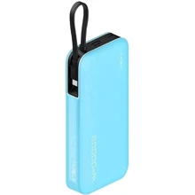 Внешний аккумулятор Cuktech Power Bank 20000mAh PB200N 55W Blue: Количество USB 2