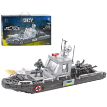 Конструктор LimoToy военный катер 326 деталей (KB 1116): Производитель LimoToy