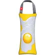 Іграшка для собак WAUDOG Fun з пищалкою малюнок Яєчня L 11x26 см (6202-0213): Виробник WAUDOG