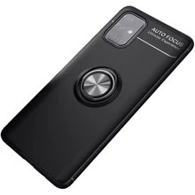 Чохол для телефона TPU Case TPU PC Deen ColorRing Magnetic Holder Black for Samsung M317 Galaxy M31s: Сумісність Samsung M317 Galaxy M31s