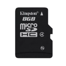 Карта пам'яті Kingston 8GB microSDHC Class 4 (SDC4/8GBSP): Тип карти microSDHC